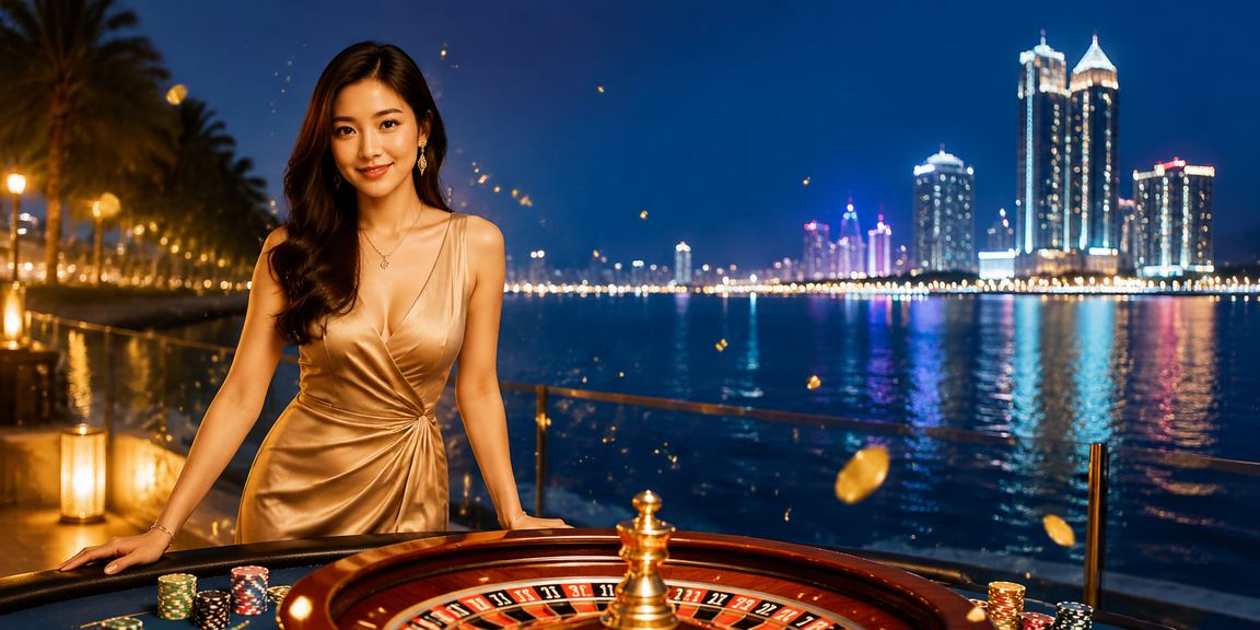 spin99 players enjoying roulette and poker at an online casino in Johor
